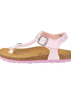BIO sandále pre dievčatá Trollkids Girls Alesund Sandal light pink (484-402)