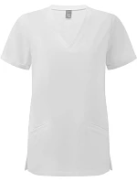 NN 310 Dámský strečový s výstřihem do V white model 22418139 - Onna NN 310 Dámský strečový s výstřihem do V white model 22418139 - Onna