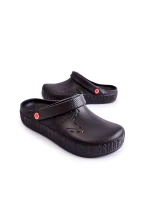 Męskie Lekkie Klapki Chodaki Big Star II175001 Czarne