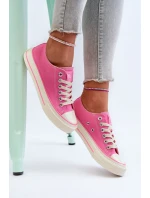 Nízké dámské tenisky Big Star model 21654830 Růžové - Big Star Shoes