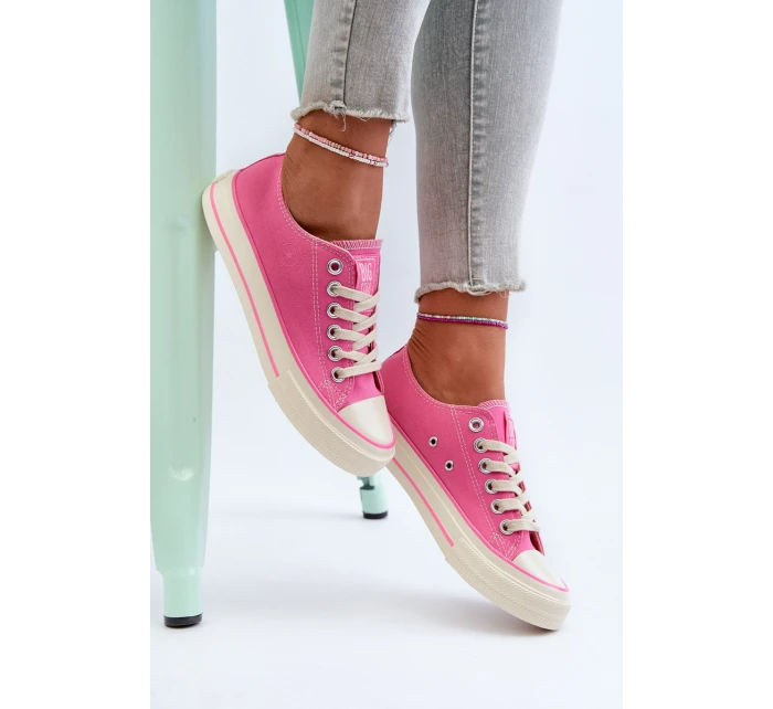 Nízké dámské tenisky Big Star model 21654830 Růžové - Big Star Shoes