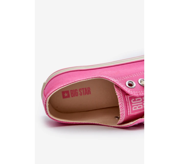 Nízké dámské tenisky Big Star model 21654830 Růžové - Big Star Shoes