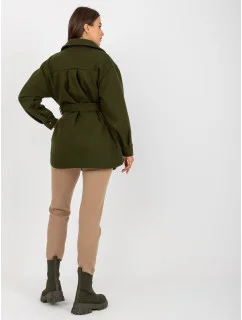 Dámsky kabát EM PL 2939 85 khaki
