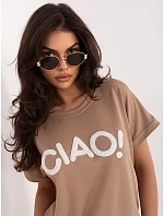 Bluzka RV BZ model 22097721 ciemny bezowy - FPrice