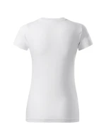 Základné voľné tričko biele