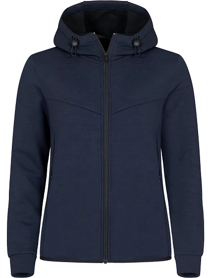 Clique Hayden Sweat Jacket Women Dámska mikina s kapucňou 67.1025 tmavomodrá Clique Hayden Sweat Jacket Women Dámska mikina s kapucňou 67.1025 tmavomodrá
