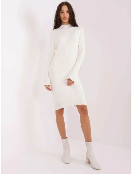 Sukienka BA SK model 19018676 ecru - FPrice Sukienka BA SK model 19018676 ecru - FPrice