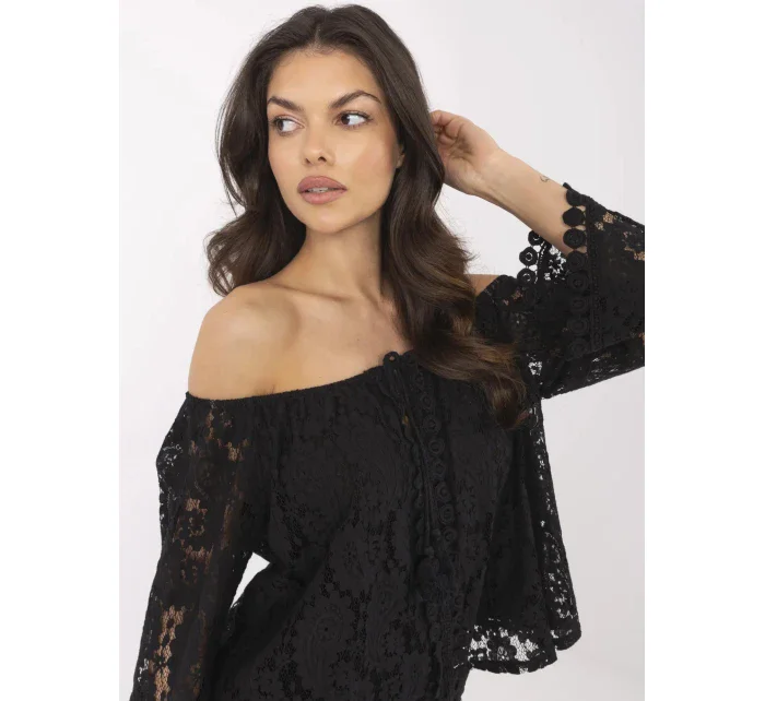 Blúzka MI BZ 88500.79 čierna Blúzka MI BZ 88500.79 čierna