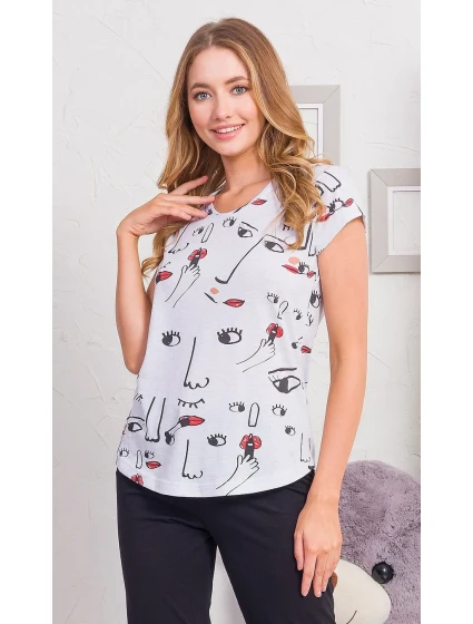 Dámske pyžamo kapri Frída