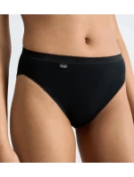 Dámske nohavičky Basic+ Tai 3P - BLACK - čierne 0004 - SLOGGI Dámske nohavičky Basic+ Tai 3P - BLACK - čierne 0004 - SLOGGI