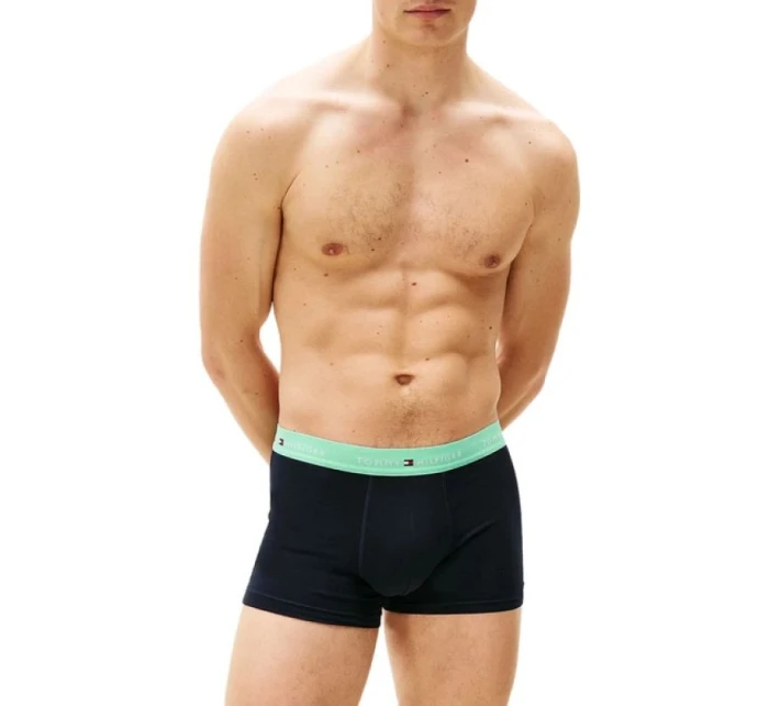 Pánské boxerky Tommy Hilfiger 3-Pack tmavě modrá bavlna