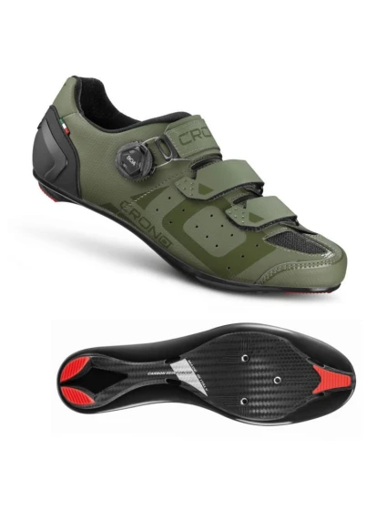 buty szosowe model 21845137 zielone 44 kompozyt - Crono