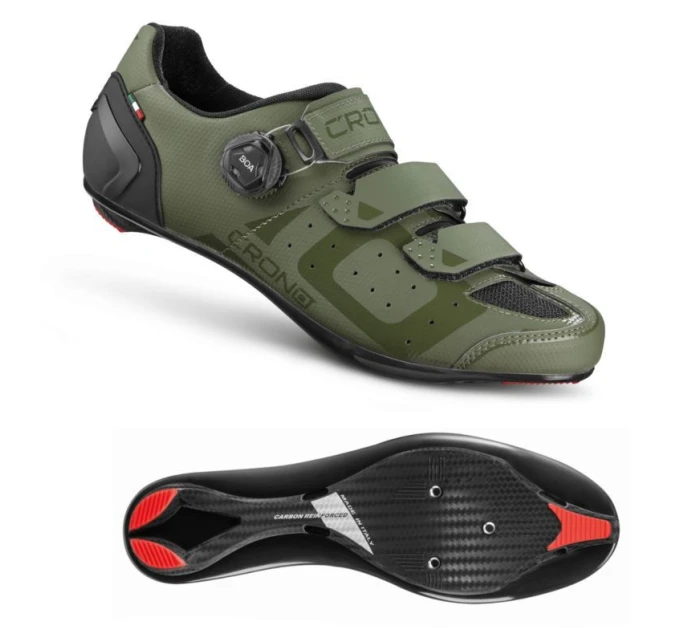 buty szosowe model 21845137 zielone 44 kompozyt - Crono