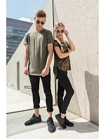 Build your Brand BY 028 Pánske tričko „Shaped Long“ 56.0028 biele