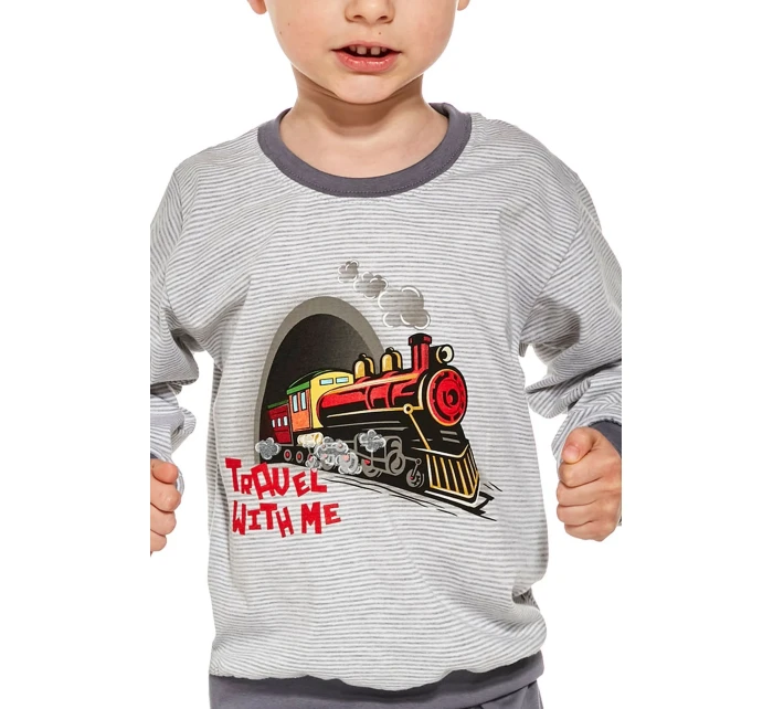 Chlapčenské pyžamo 478/145 Vlak - CORNETTE