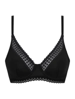 Dámská krajková podprsenka s kosticí DAILY MICRO model 21337608 BRA  černá - DIM