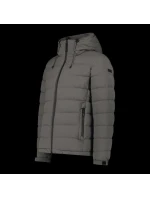 Pánska zimná športová bunda s kapucňou CMP sivá (34K0167/E910)