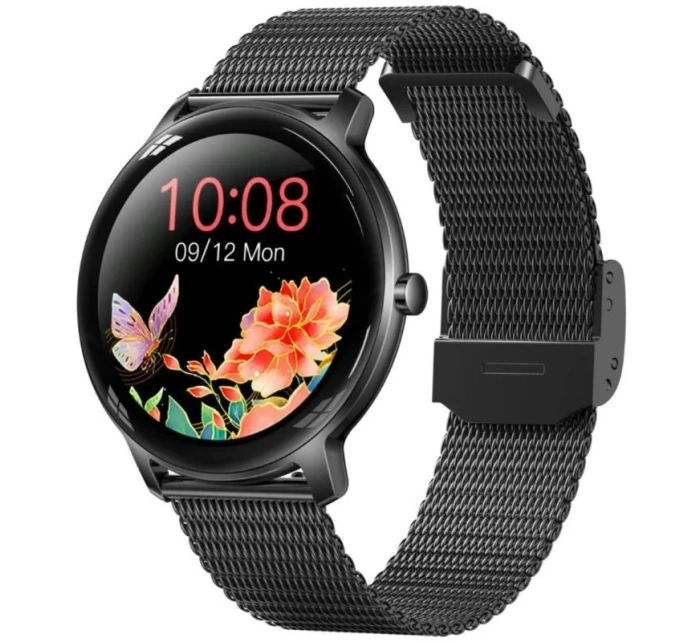 Dámské chytré hodinky Black model 21806569 - RUBICON Dámské chytré hodinky Black model 21806569 - RUBICON