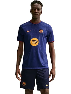 Pánske tričko Nike FC Barcelona Third, tmavomodré, II6704 498