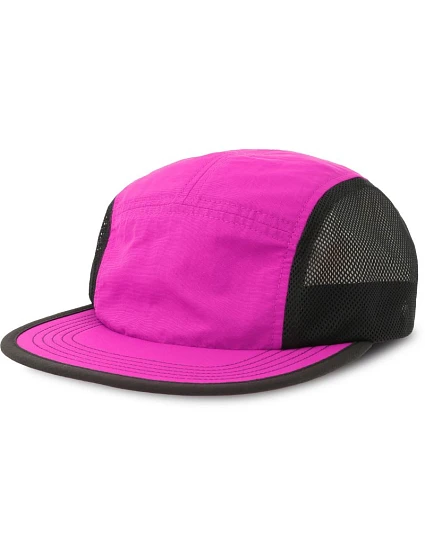 Atlantis Headwear Erie 5-panelová skladateľná čiapka 33.0269 fuchsiová fluo