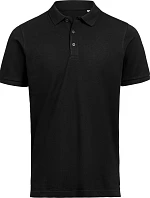 Untagged Movement OCS Polo Unisex – polo tričko z hustej bavlny 66.2010 čierne