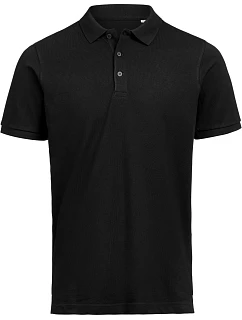 Untagged Movement OCS Polo Unisex – polo tričko z hustej bavlny 66.2010 čierne