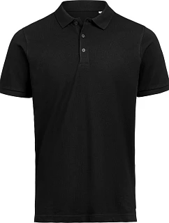 Untagged Movement OCS Polo Unisex – polo tričko z hustej bavlny 66.2010 čierne