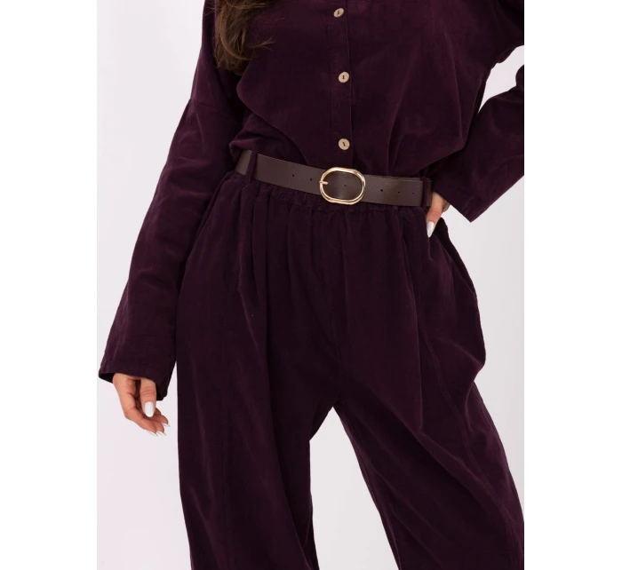 IT nohavice SP 258009.83 tmavo fialové IT nohavice SP 258009.83 tmavo fialové