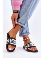 Dámské klasické pantofle Big Star LL274739 Černá Dámské klasické pantofle Big Star LL274739 Černá