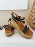 Dámské sandály černé model 21990280 - Dstreet