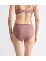 Dámske bavlnené midi nohavičky GO Daily 3P - BROWN - svetlohnedá 1141 - SLOGGI Dámske bavlnené midi nohavičky GO Daily 3P - BROWN - svetlohnedá 1141 - SLOGGI