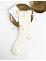 Ponožky Magnetis QR5015 Ruffle s mašľou Ponožky Magnetis QR5015 Ruffle s mašľou