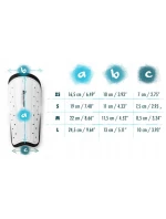 Volejbalové chrániče kolien Meteor S čierne Volejbalové chrániče kolien Meteor S čierne