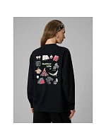 Dámske tričko s potlačou regular longsleeve 4F 4FRSS26TSWSF2834-20S dámske