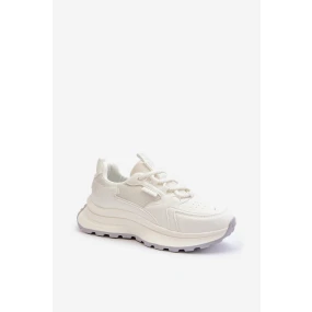 Sneakersy Damskie HI-POLY SYSTEM Big Star NN274A107 Białe Sneakersy Damskie HI-POLY SYSTEM Big Star NN274A107 Białe