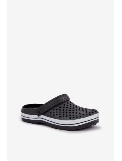 Lekkie Piankowe Klapki Damskie Czarne Ardanica