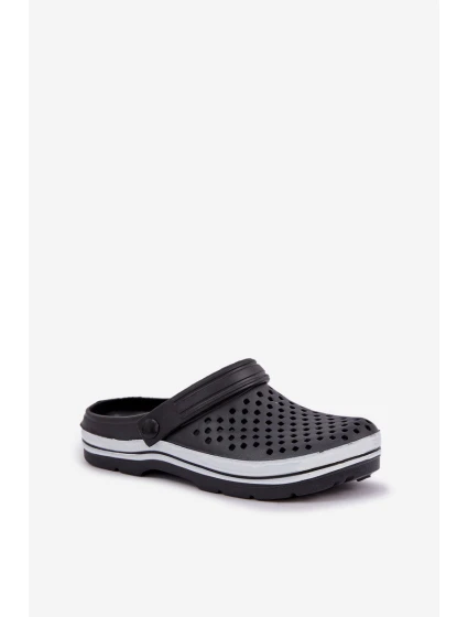 Lekkie Piankowe Klapki Damskie Czarne Ardanica Lekkie Piankowe Klapki Damskie Czarne Ardanica