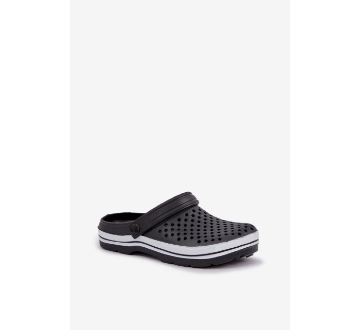 Lekkie Piankowe Klapki Damskie Czarne Ardanica Lekkie Piankowe Klapki Damskie Czarne Ardanica