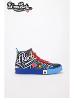 Trampki Pol'and'Rock Festival X Big Star SS174500 Niebieskie