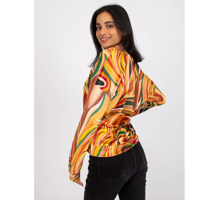 Blúzka DHJ BZ 6033.21P tmavo žltá Blúzka DHJ BZ 6033.21P tmavo žltá