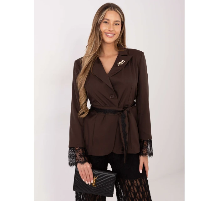 MI MA bunda A2895.54 tmavohnedá MI MA bunda A2895.54 tmavohnedá