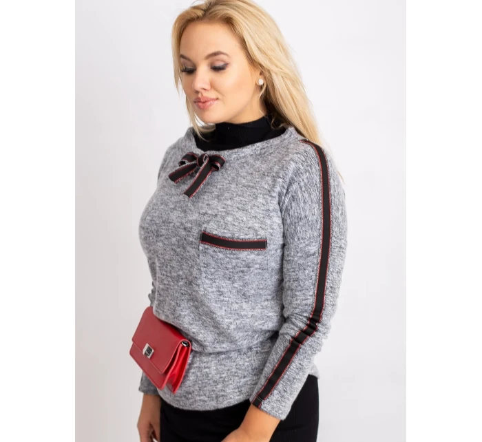 Blúzka RV BZ 5138.66P sivá