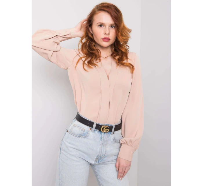 Košeľa TW KS BP 195A.22 béžová Košeľa TW KS BP 195A.22 béžová