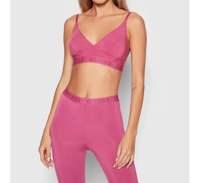 Dámska športová podprsenka O1BC20JR06U - G413 - Ružová - Guess Dámska športová podprsenka O1BC20JR06U - G413 - Ružová - Guess