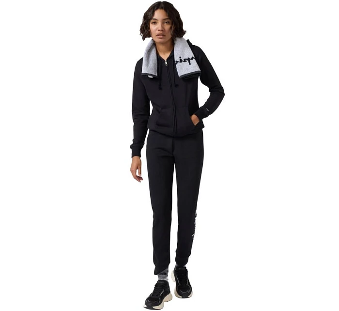 Dámská mikina s kapucí na zip černá model 22119569 KK001 - CHAMPION