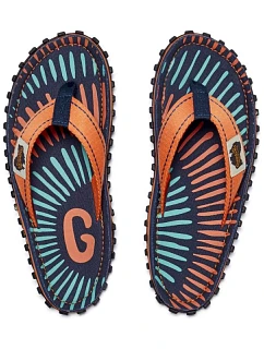 Gumbies unisex žabky ISLANDER FLIP-FLOP TANGERINE BURST