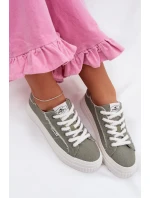 Dámské tenisky na platformě  C WOMEN LOW Zelené model 22027674 - O'neill