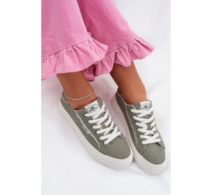 Dámské tenisky na platformě  C WOMEN LOW Zelené model 22027674 - O'neill