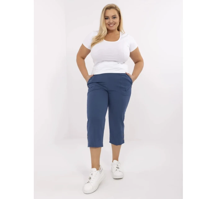 Spodnie AT SP model 21098980 ciemny niebieski - FPrice Spodnie AT SP model 21098980 ciemny niebieski - FPrice