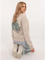 Bluza model 20686503 beżowy - FPrice Bluza model 20686503 beżowy - FPrice
